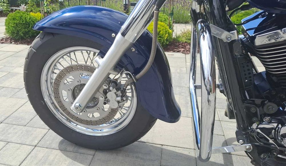 Kawasaki VN 800 Classic, 2005 r., 11206 km, bezwypadkowy, PIĘKNY TRANSPORT