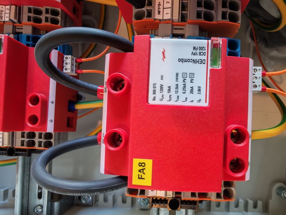 Skrzynka PV DC ENWITEC S-1100 10x2R – combiner box, SPD, 1100V,