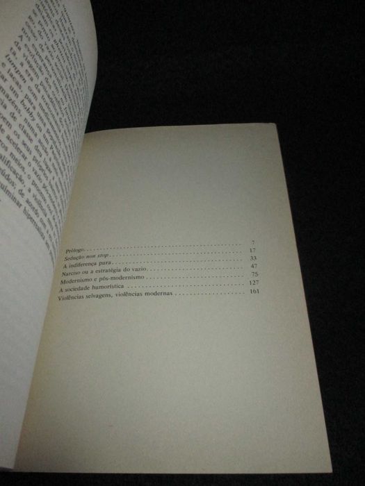 Livro A Era do Vazio Gilles Lipovetsky