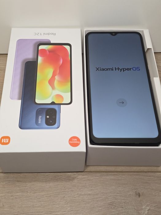 Xiaomi Redmi 12C – 3GB RAM – 64GB ROM – Cinzento Grafite – Completo