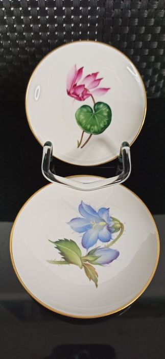 Królewska Maufaktura. Porcelany Berlin Talerzyk Adler Berchtesgaden