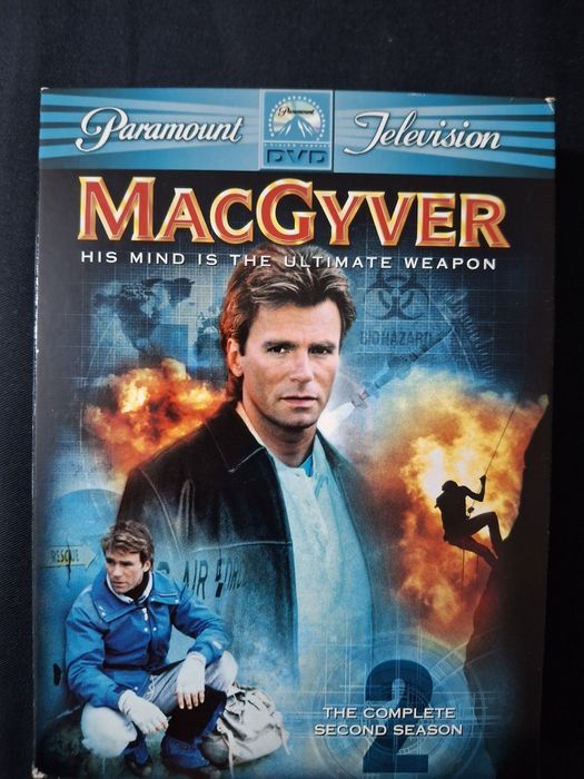 DVDs MacGyver The Complete Second Season.