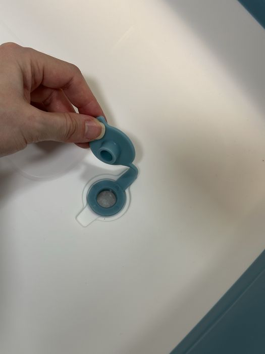 Banheira dobrável para bebe com espreguiçadeira de Vertbaudet