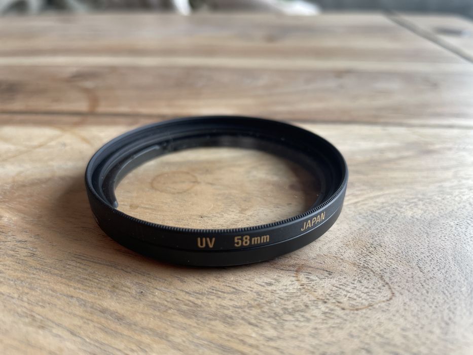 Canon FA-DC58E adapter do filtrów + filtr Sigma UV DG 58mm