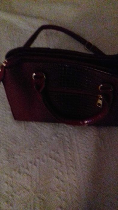 Torebka damska  bordowy kolor