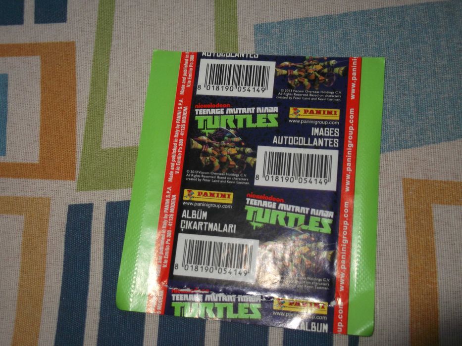 (117)  Cromos TURTLES  Ninja 2013   atualizado a 26/4