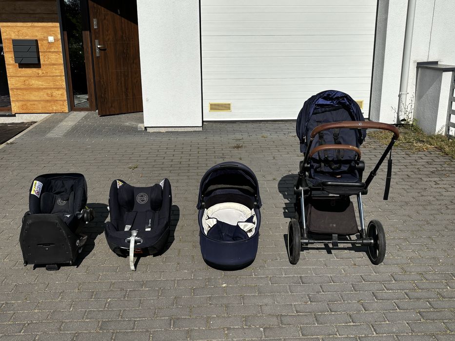 Zestaw Cybex 3w1 plus dodatkowy fotelik