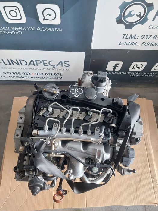 Motor VW Passat B6 2.0 Tdi Ref: CBD