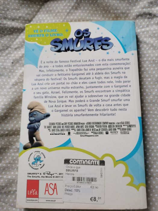 Livro dos smurfs