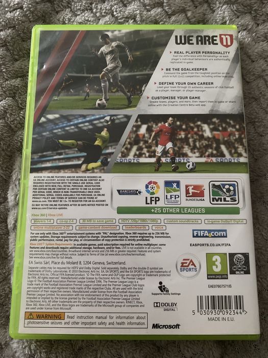 Fifa 11 xbox 360