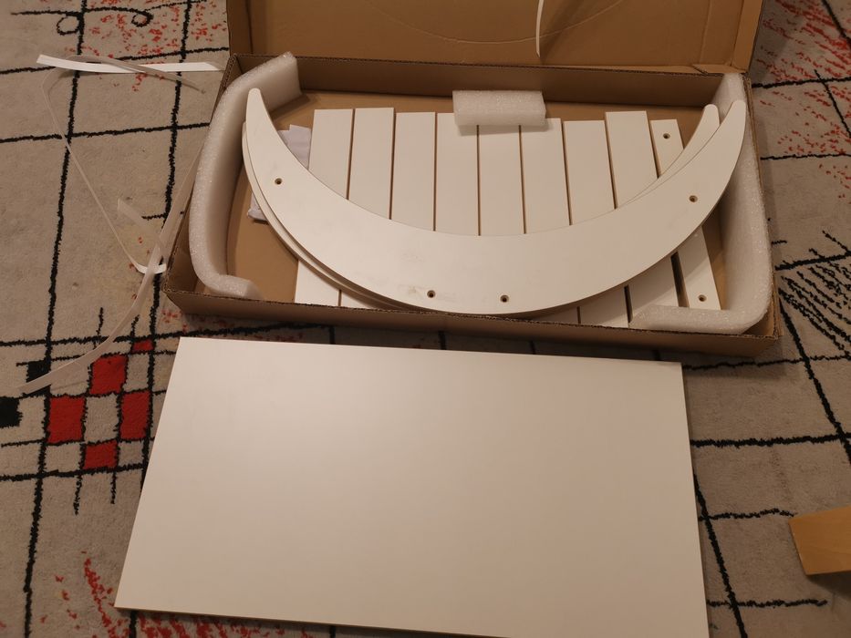 Nowy bujak Lunekids ze zjeżdżalnia. LuneRocker S small , Montessori