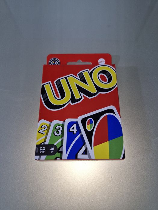 UNO Mattel Logiczna Gra Karciana Towarzyska dla Wszystkich