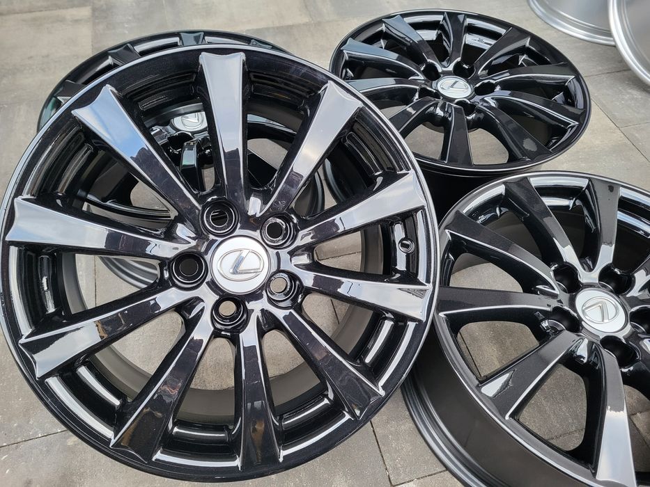 Felgi 17 Lexus GS IS C 5x114,3 ET45 oryginał czarny połysk