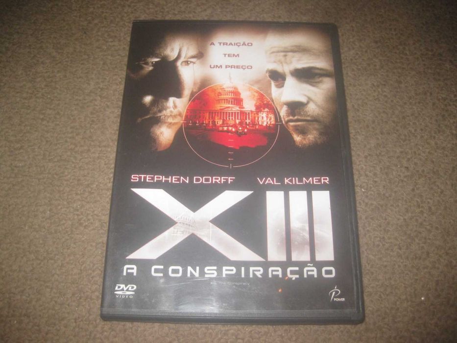 DVD "XIII: A Conspiração" com Val Kilmer