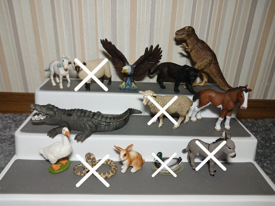 Фигурки ААА крокодил  фігурки elc жывотные Schleich шляйх bayala баяла