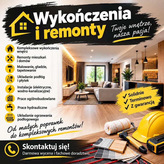 Wykończenia i remonty