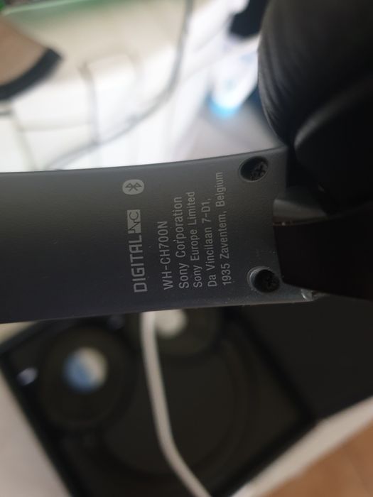 Słuchawki nauszne sony wh-ch700n bezprzewodowe