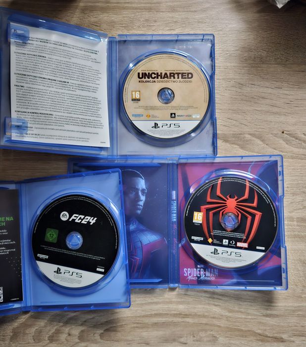 Uncharted , Spider man , FC24