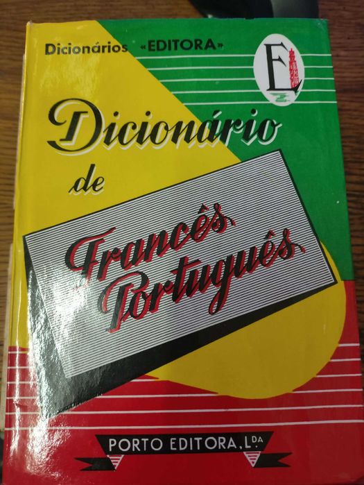 Dicionário de Francês-Português publicado pela Porto Editora anos 70