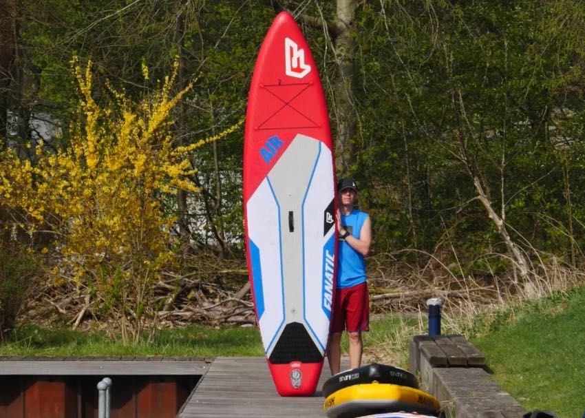 À VENDA: STAND UP PADDLE FANATIC FLY AIR TOURING 11’ (2019)