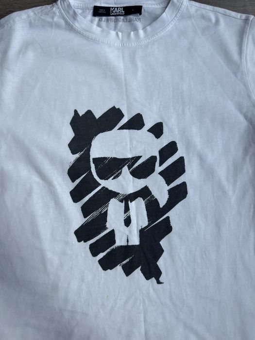 Футболка Karl Lagerfeld біла