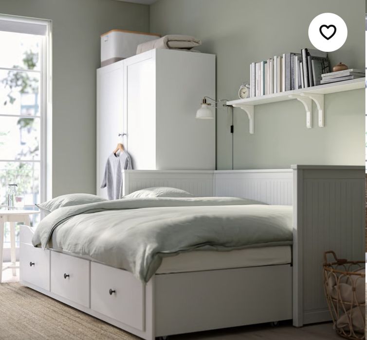 Sofá/Cama Hemnes IKEA + 2 colchões