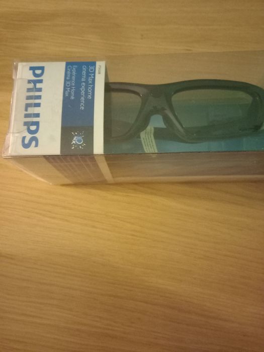 Okulary migawkowe 3D Philips PTA 508 nowe bez gwarancji