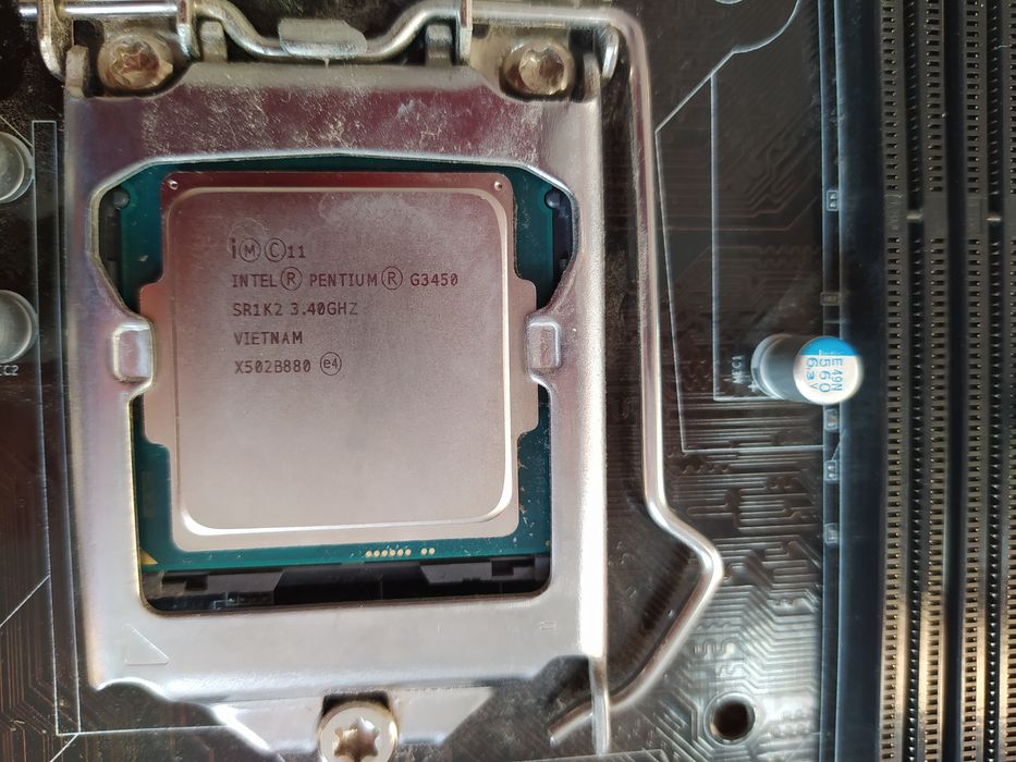 Płyta główna Gigabyte H81M-S1 + Intel Pentium G3450 + chłodzenie