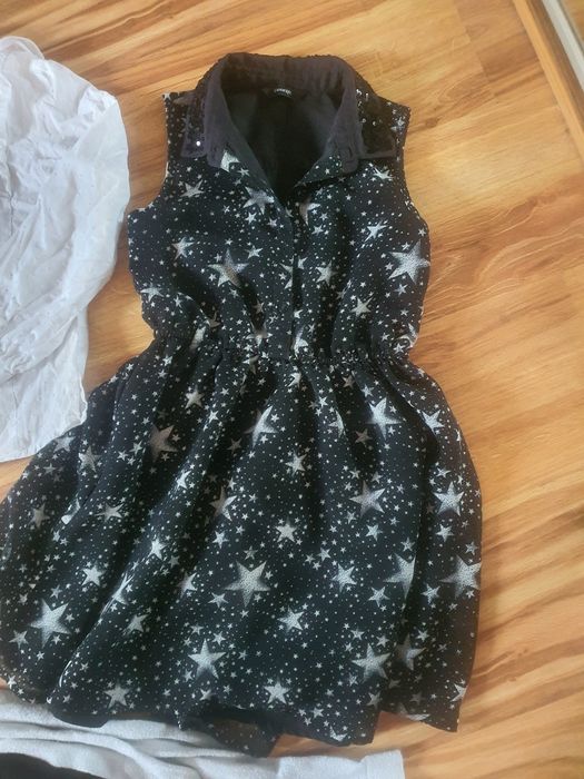 Strój galowy,apel, bluzka cool club, sukienka na galowo