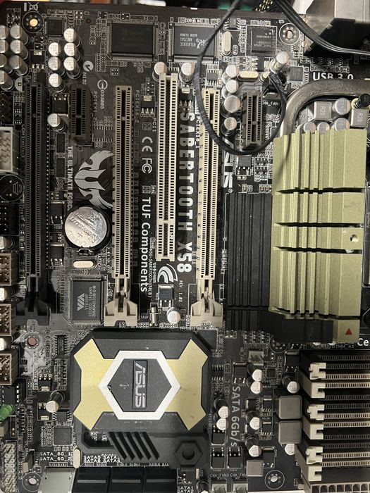 sabertooth x58 karta gigaite ram ddr3 4 kosci
