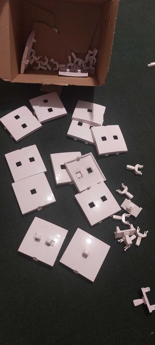 Karlik DECO gniazdka, hermetyczne, włączniki,ramki, komplet białe