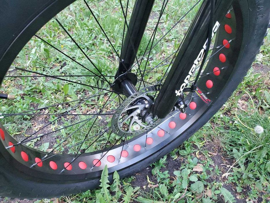 ТОПОВЫЙ Електро фетбайк 1800W 26" большие колеса подвеска как мотоцикл