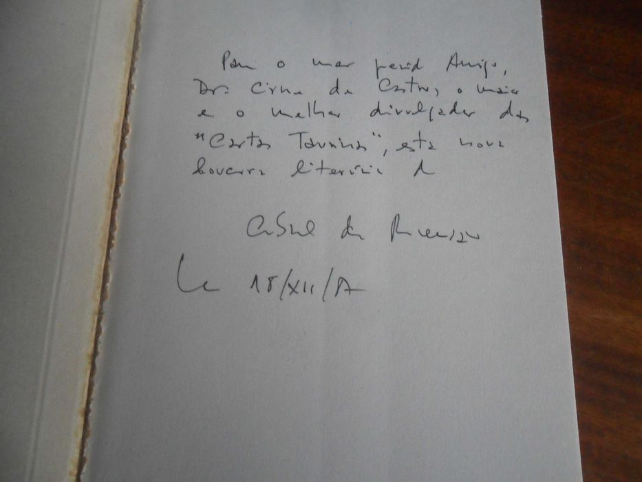"Opus Dois" de António Cabral de Ascensão - 1ª Edição de 1988 - AUTOGRAFADO