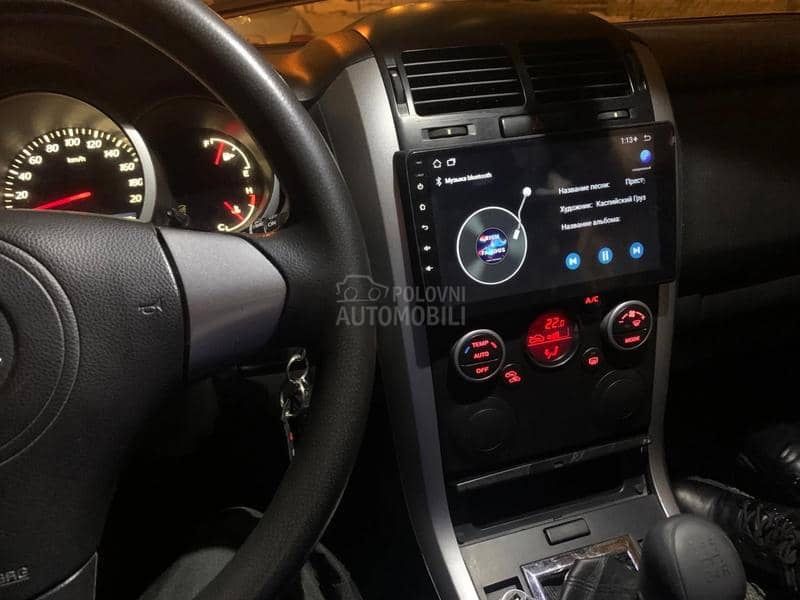 Якісна магнітола CarPlay швидкий процесор SUZUKI Grand Vitara 2005-17
