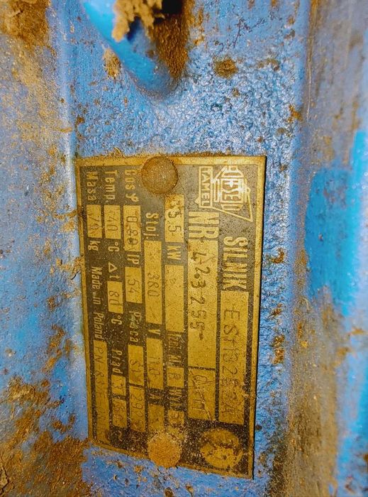 SILNIK elektryczny 5,5 KW  hermetyczny , wodoodporny