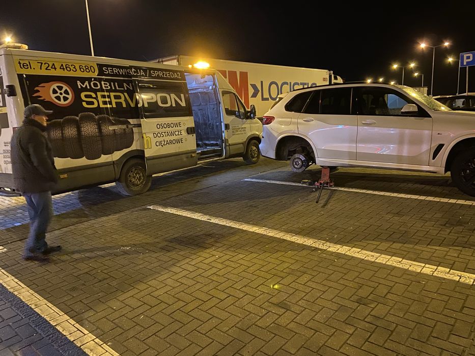 Wulkanizacja mobilna pomoc drogowa 7/24h