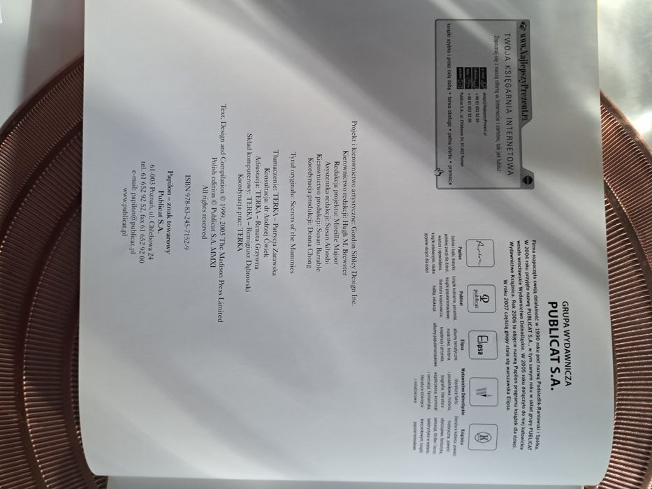 Książka Sekrety mumii-odkrywanie tajemnic starożytnych Egipcjan