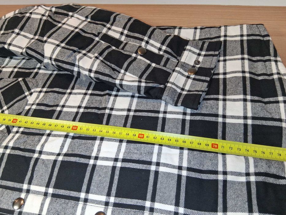 P134 Gruba Kurtka Koszula Flanelowa Kaptur MAGCOMSEN Męska 3XL Nowa