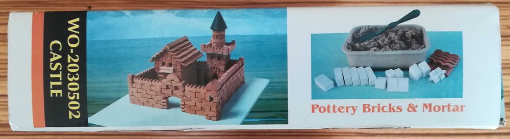 model do budowy Intelligence Mini-building Castle zamek cegły zaprawa