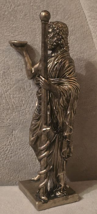Figurka kolekcjonerska greckiego Boga ASKLEPIOSa ESKULAPa.