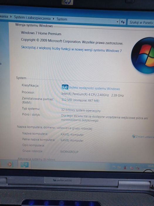 Laptop HP Pavilion ze5300