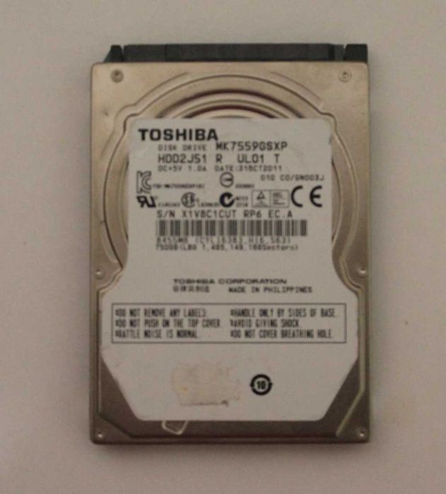 Жесткий диск HDD Toshiba 750 гб.