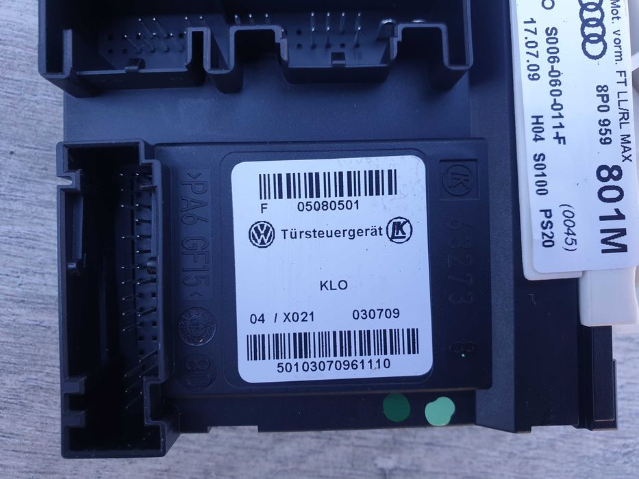Audi A3 8P LIFT Silniczek szyby Moduł LEWY
