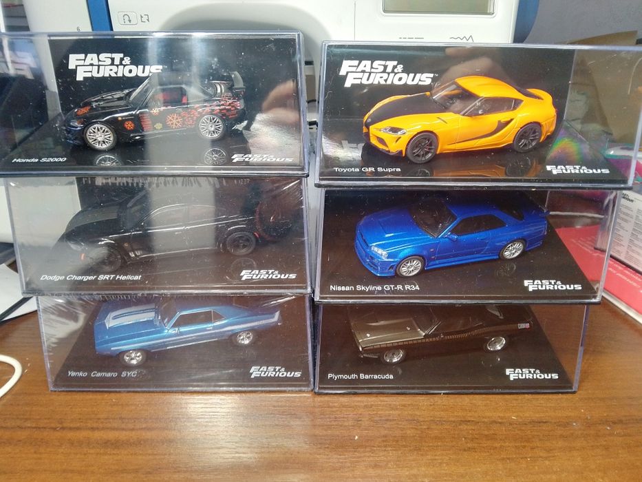 Модели Dodge,Ford, Chevrolet,Plymouth, Nissan, Jensen Fast& Furious 1: