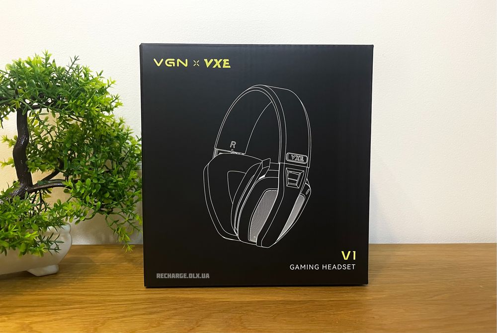 НОВІ VGN VXE Siren V1 Wireless | ІГРОВІ БЕЗДРОТОВІ Навушники