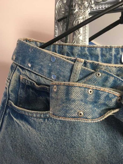 Jeansowa spódniczka mini