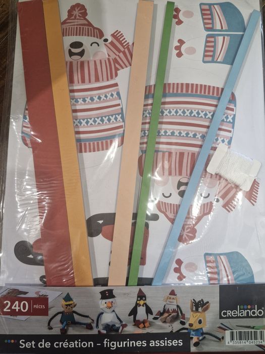 Набори для творчості crelando, стікери на вікна