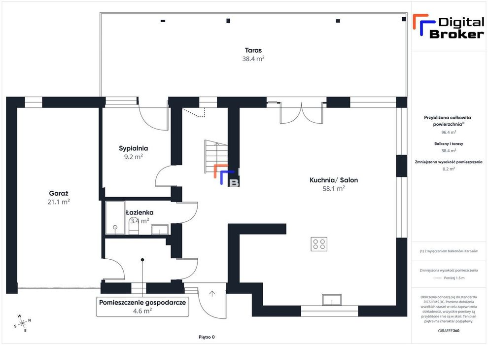 Dom na Mazurach ✩ 6 pokoi ✩ 144 m² ✩ Szczycionek ✩