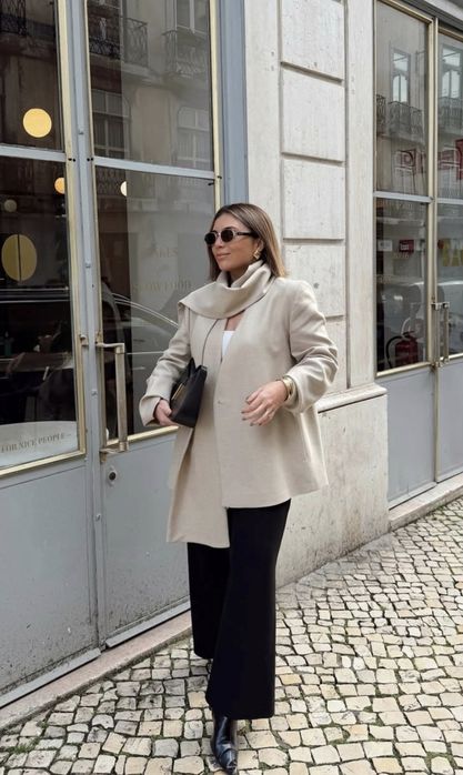 Zara marynarka szal m 38 kremowa