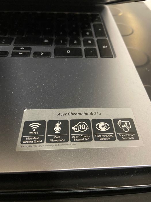 Acer notebook chromebook